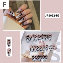 Indlæs billede til gallerivisning Farverige kunstige falske negle