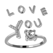 Indlæs billede til gallerivisning Infinity Ring (adjustable size)