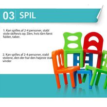 Indlæs billede til gallerivisning Stabl stoletårnet Balancespil