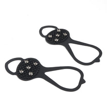 Indlæs billede til gallerivisning ☃️Skosålsunderlag til fodfæste på is- og sneoverflader med skridsikker silikone