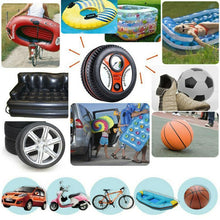 Indlæs billede til gallerivisning Mini bil dæk oppustning pumpe