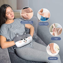 Indlæs billede til gallerivisning 🦝Plys genopfyldeligt bælte til varmtvandsflaske