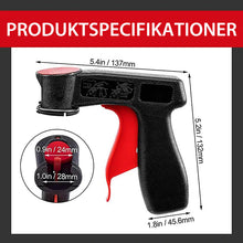 Indlæs billede til gallerivisning Bærbart håndtag spray maling hoved