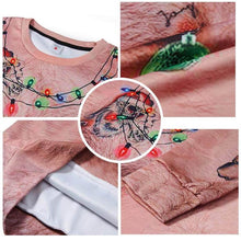 Indlæs billede til gallerivisning Kreativ julesweatshirt