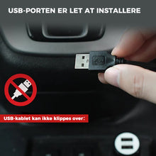 Indlæs billede til gallerivisning 4-i-1 Atmosfærisk LED strenglys til bilinteriøret