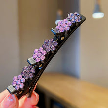 Indlæs billede til gallerivisning Rhinstens blomsterhårnål