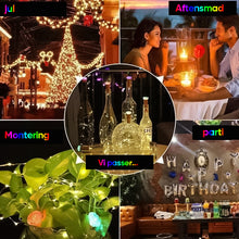 Indlæs billede til gallerivisning 🍾LED vinflaske korkprop natlampe