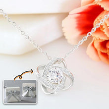 Indlæs billede til gallerivisning Endless Knot Friendship Ring and Necklace