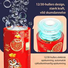 Indlæs billede til gallerivisning Bærbar fyrværkeriboblemaskine