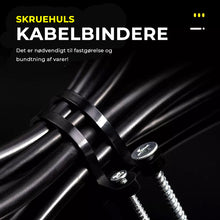 Indlæs billede til gallerivisning Kabelbindere med skruehuller🔥(250stk)🔥