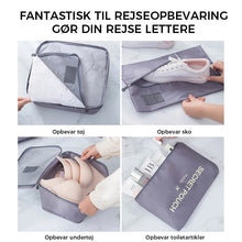 Indlæs billede til gallerivisning 6/7-delt opbevaringspose-sæt til tøjsortering