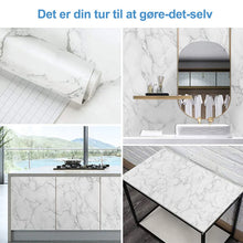 Indlæs billede til gallerivisning Olieafvisende marmormærkater