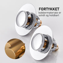 Indlæs billede til gallerivisning Universal pop-up afløbsfilter i rustfrit stål