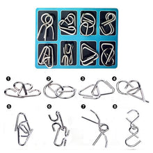 Indlæs billede til gallerivisning Puslespilsringe i metal