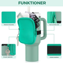 Indlæs billede til gallerivisning Drikkedunk og mini løbetaske med strop