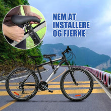 Indlæs billede til gallerivisning Frontmonteret cykelstol og gelænder til børn