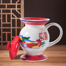 Indlæs billede til gallerivisning Traditionel kinesisk te- og kaffekande i keramik