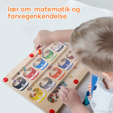 Indlæs billede til gallerivisning Magnetisk labyrint med farver og tal