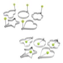 Indlæs billede til gallerivisning Stegeæggeforme i rustfrit stål