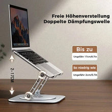 Indlæs billede til gallerivisning Drehbare Halterung aus Aluminiumlegierung für Laptops