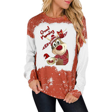 Indlæs billede til gallerivisning Julesweater med rensdyrtryk