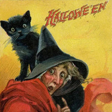 Indlæs billede til gallerivisning Vintage Halloween postkortsæt (24 stk)