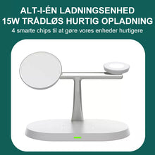 Indlæs billede til gallerivisning 3-i-1 trådløs oplader