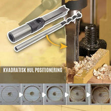 Indlæs billede til gallerivisning Kvadratisk træmejsel