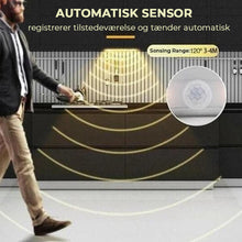 Indlæs billede til gallerivisning LED-belysning med bevægelsessensor til kabinetter