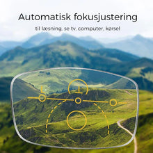 Indlæs billede til gallerivisning Nye Bifokale progressive, ultralette læsebriller med anti-blålys-funktion