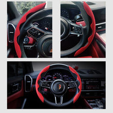 Indlæs billede til gallerivisning Skridsikkert plysbetræk til rat