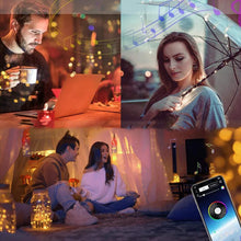 Indlæs billede til gallerivisning LED Julelyskæde