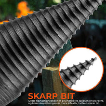 Indlæs billede til gallerivisning Brændebor med sekskantskaft