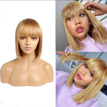 Indlæs billede til gallerivisning Søde lagdelte bob parykker med lige hår
