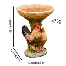 Indlæs billede til gallerivisning Fodringsbasin i dyremotiv af Harpiks