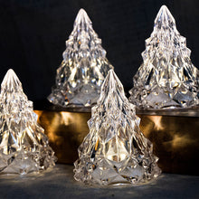 Indlæs billede til gallerivisning Mini LED Krystaljuletræs nattelampe