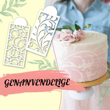 Indlæs billede til gallerivisning Kagedekorationsstencil (10 STK i 1 SÆT)