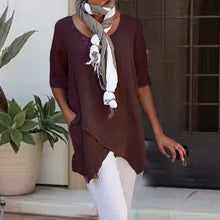 Indlæs billede til gallerivisning T-shirt med snitåbning