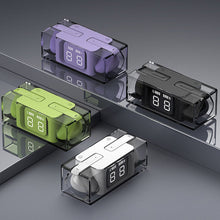 Indlæs billede til gallerivisning Trådløse øretelefoner med gennemsigtigt etui