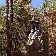 Indlæs billede til gallerivisning Witch Ghoul Solenergilampe