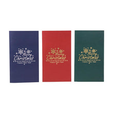 Indlæs billede til gallerivisning Juleudsalg - 3D Håndlavede Julekort