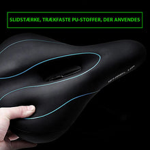 Indlæs billede til gallerivisning Cykelsadel med baglygte