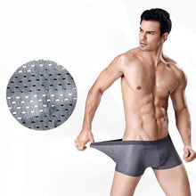 Indlæs billede til gallerivisning Herre åndbar Ice Silk Boxer