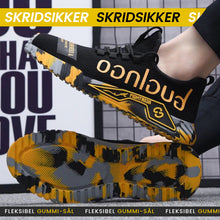 Indlæs billede til gallerivisning Ventilerende sneakers med beskyttende tåkappe i stål