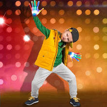 Indlæs billede til gallerivisning LED lysende skelethandsker