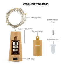 Indlæs billede til gallerivisning 🍾LED vinflaske korkprop natlampe