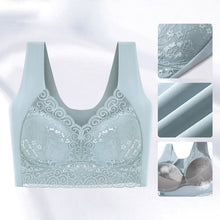 Indlæs billede til gallerivisning Trådløs Push up blonde bh i ét stykke