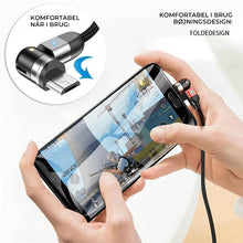 Indlæs billede til gallerivisning 3-IN-1 360° magnetisk kabel