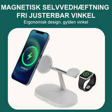 Indlæs billede til gallerivisning 3-i-1 trådløs oplader