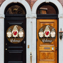 Indlæs billede til gallerivisning Velkomstskilt som dørdekoration